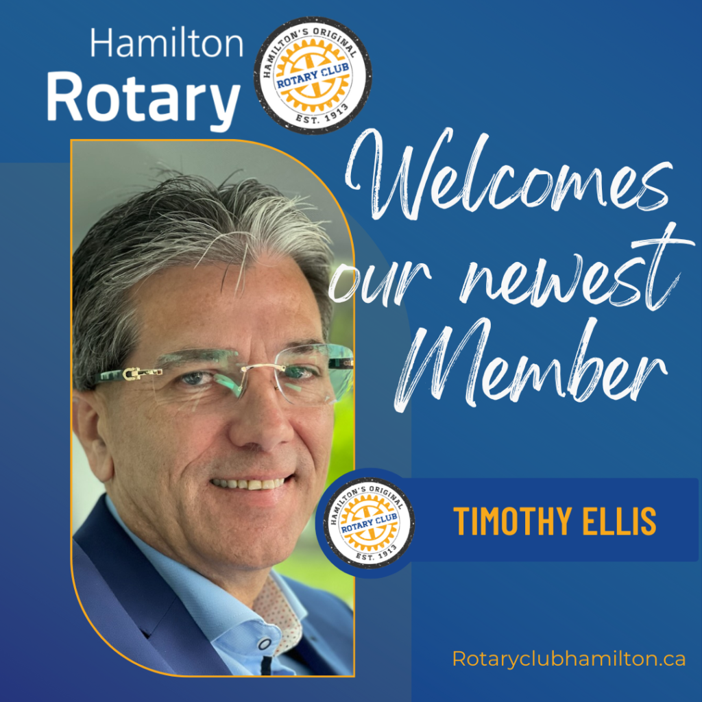 Rotary Club Hamilton member