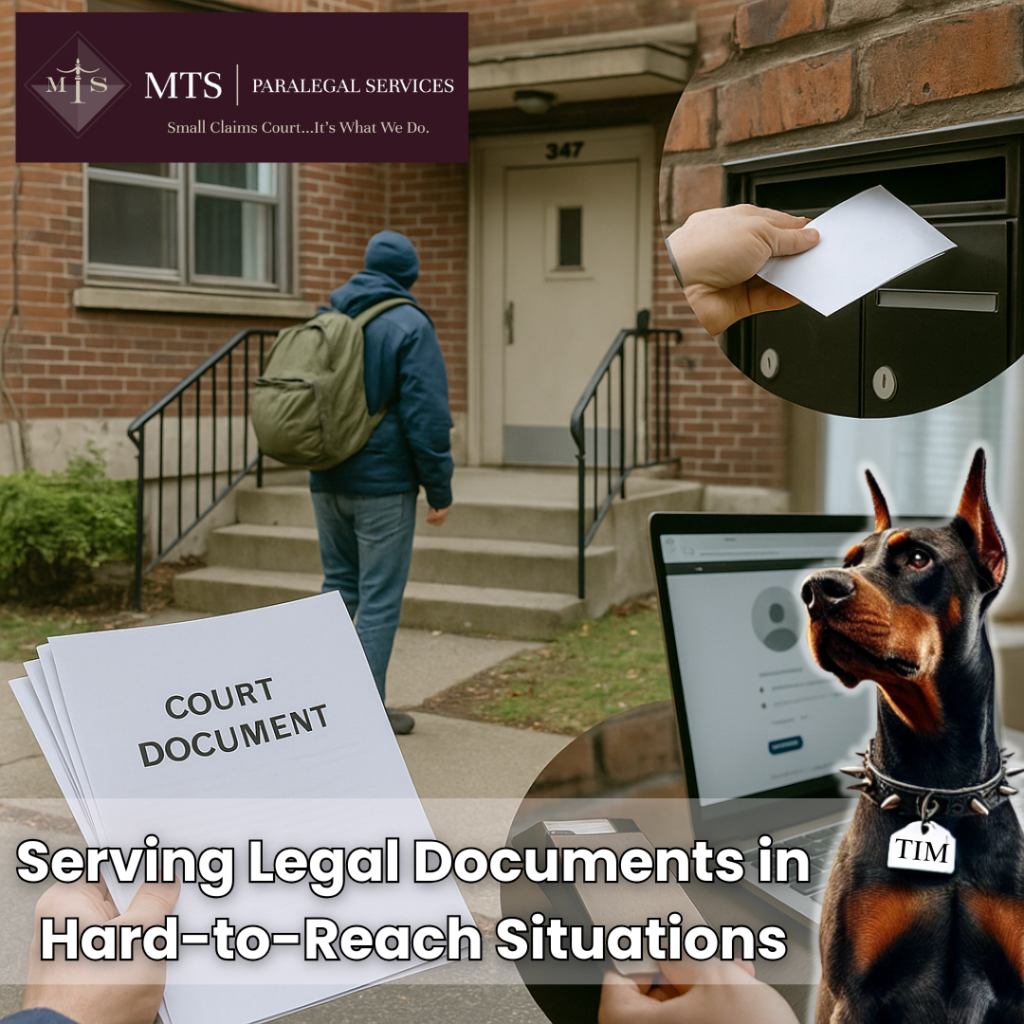 legal document service Ontario