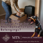 abandoned tenant belongings Ontario
