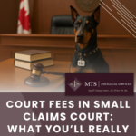 Small Claims Court Ontario fees