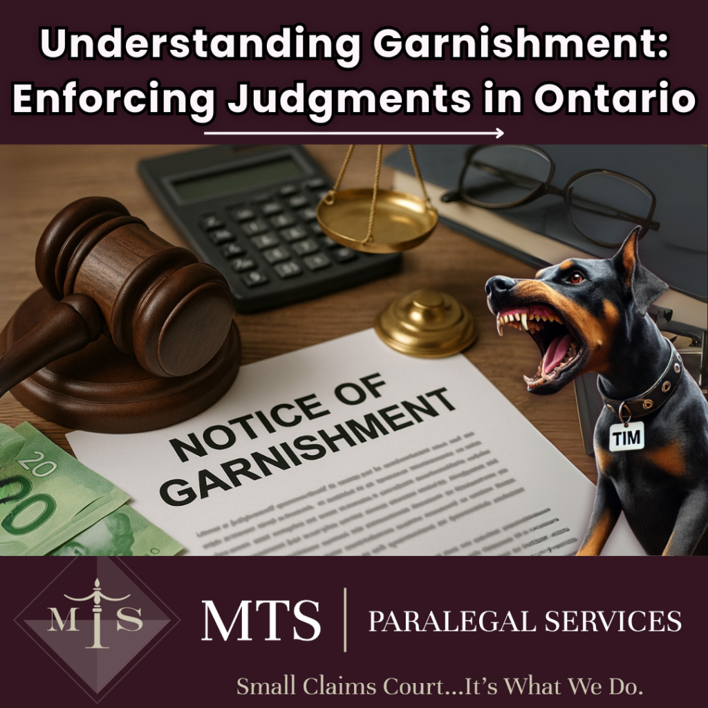 Judgment Enforcement Ontario