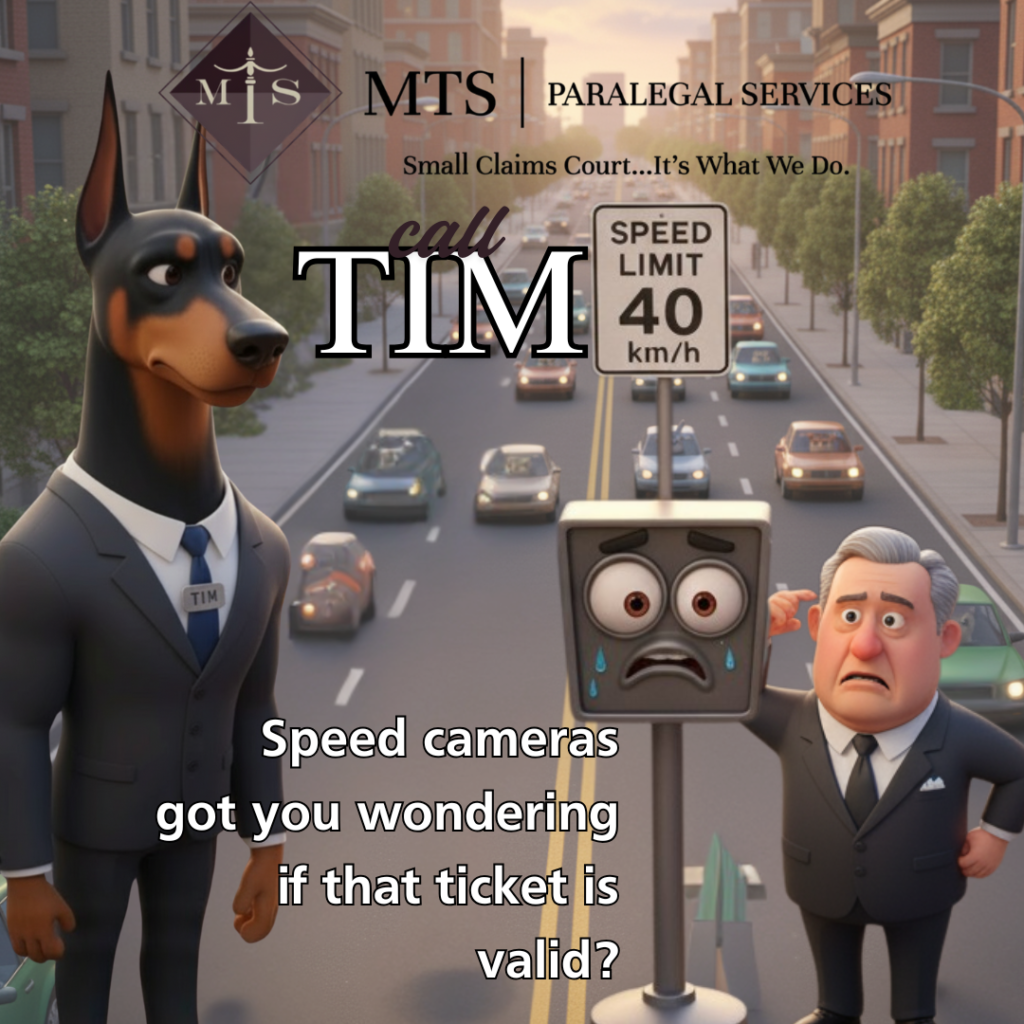 traffic ticket defence