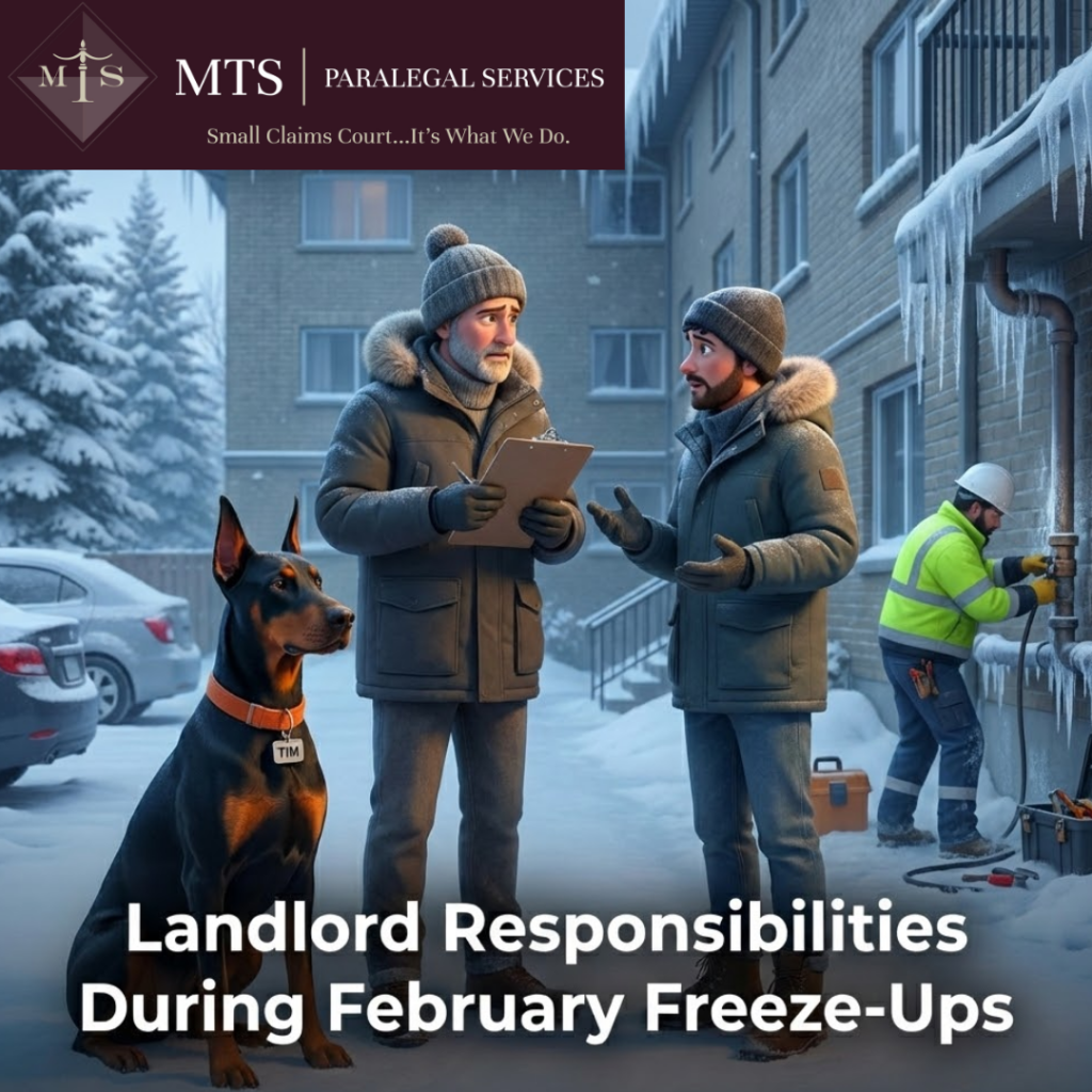 Landlord responsibilities winter