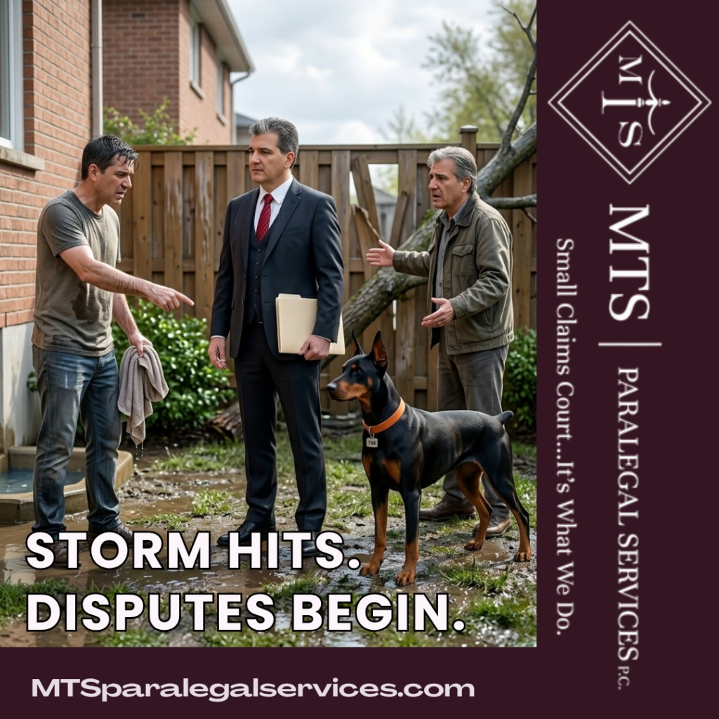 spring storm damage Ontario