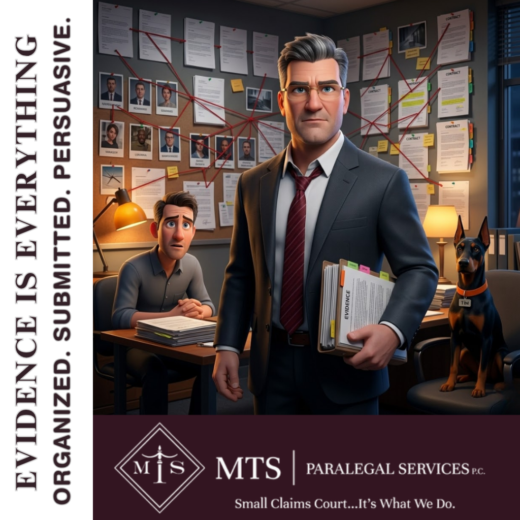 evidence Small Claims Court Ontario