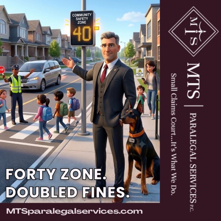 school zone speeding Ontario