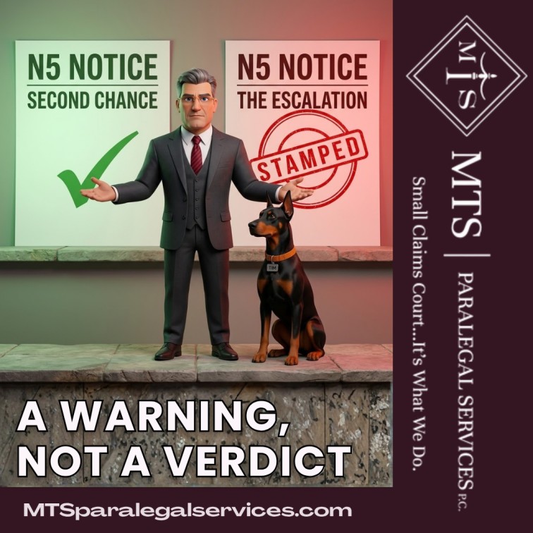 N5 notice Ontario